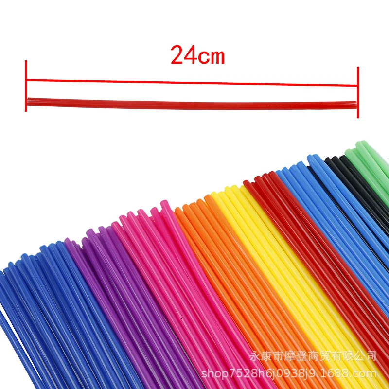 universal steel wire sleeve color spoke cover off-road motorcycle universal wheel hub spoke decoration for Bozuer CQR