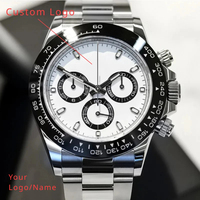 Custom LOGO Automatic Movement Mens Watches Luxury Mechanical Watch Automatic Men All Steel Business Watch Gold Wristwatch Man