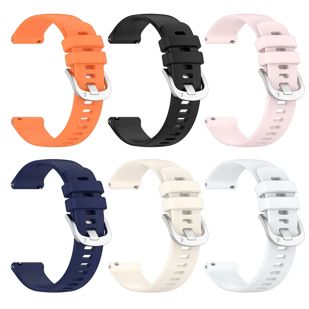 ソフトシリコンスポーツウォッチ,防汗ブレスレット,Huawei用スマートバンド,gt5,gt5 pro,gt4,18mm, 22mm