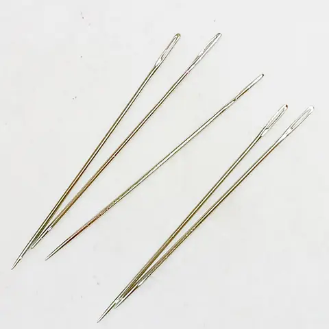 Large Eye Sewing Needles Elderly Quick Automatic Threading Needle Stainless Cross Stitch Knitting Sewing Hand Crochet Kit