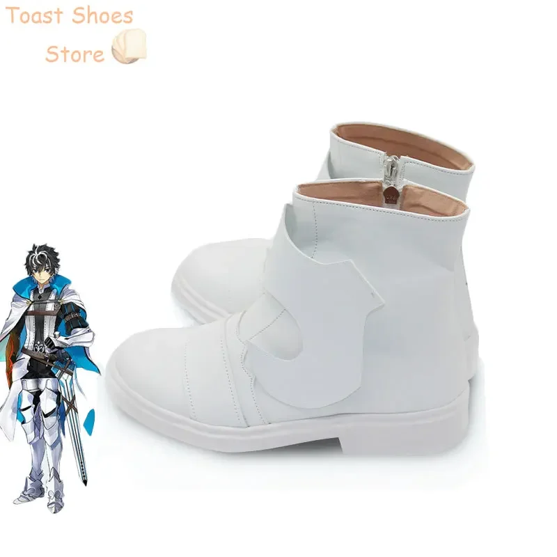 Germa FGO Charlemagne Cosplay Shoes Halloween Carnival Boots Cosplay Prop Anime PU Leather Shoes Costume Prop