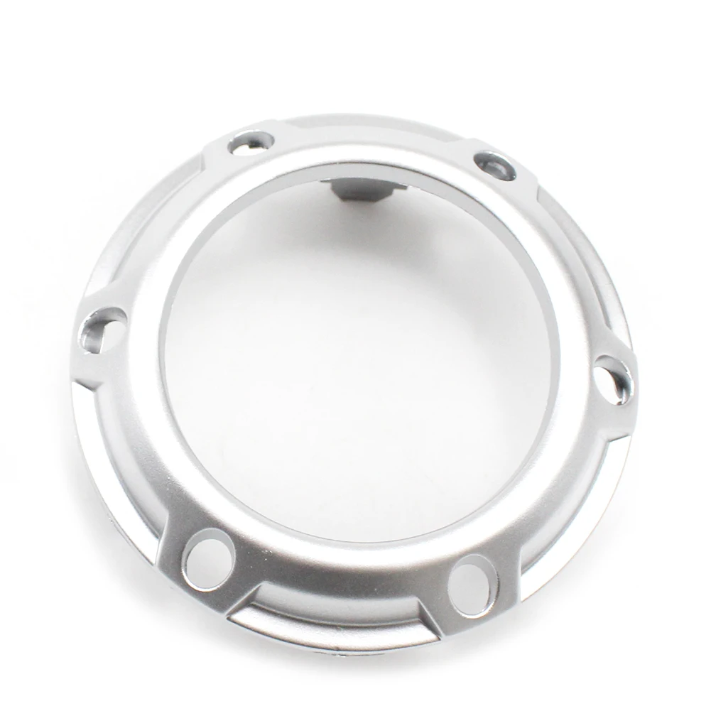 2PCS Front Fog Light Lamp Silver Cover Frame 6400A739 For Mitsubishi Outlander 2007 2008 2009
