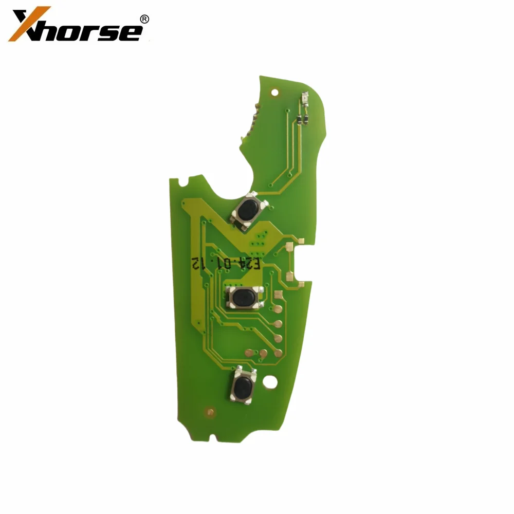 XHORSE XZVGM1EN XZADM1EN 3 Buttons XZ Series MQB48 Special PCB Board within XT27B Chip for Audi/VW Car Keys with Shell