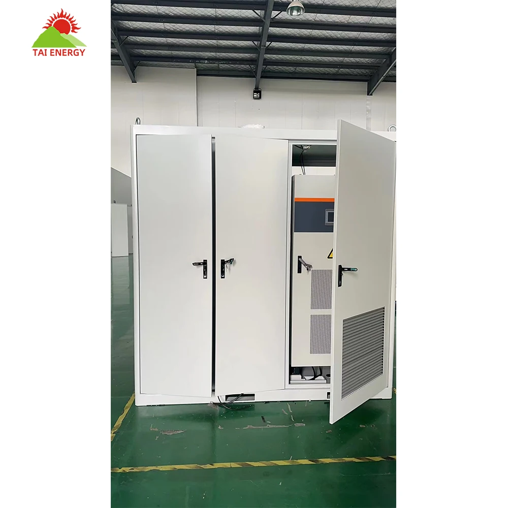Tai Energy Hybrid Grid Solar Power System 100Kw 300Kw 400Kw Commercial Solar System Off Grid With Lithium Batteries Complete Set