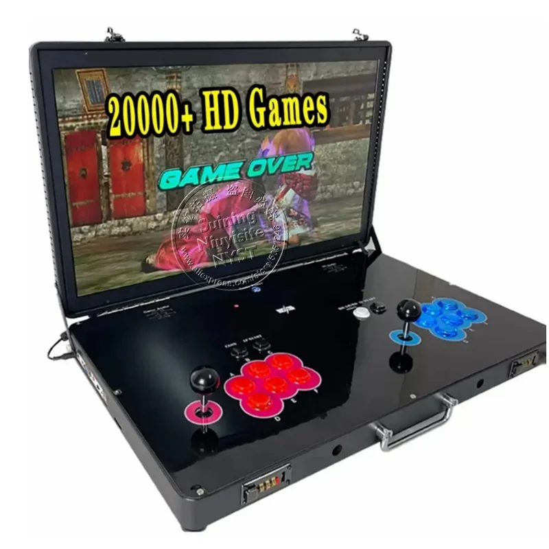 20000 Games 24 Inch Screen Joystick Button 3D Wifi Plus Desk Arcade Console Bartop Portable Retro Video Fighting Games Machine