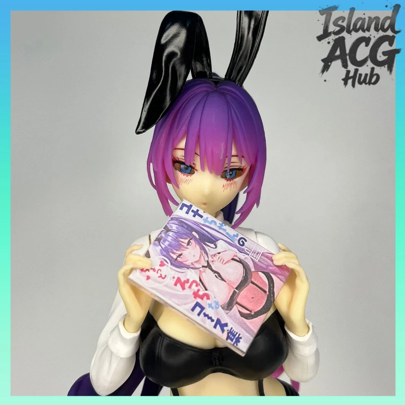 

2% Yuna Bunny Girl GK Figure 2D Beauty Anime Model Desktop PC Case Sea View Room Decor Collectible Gift for Fans
