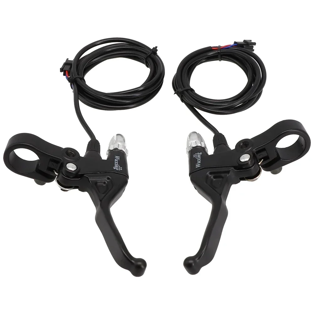 1 Pair Brake Levers Electric Lever Mechanical Short Wuxing 150CM 250g Aluminum Alloy Cutout E-bike Replacement