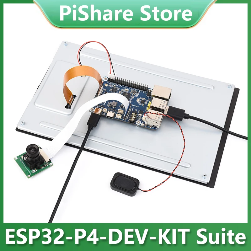 

ESP32-P4 C6 WiFi6 Development Board MIPI DSI 7/10.1 inch Display/CSI Camera/Audio Speaker For AI Deepseek
