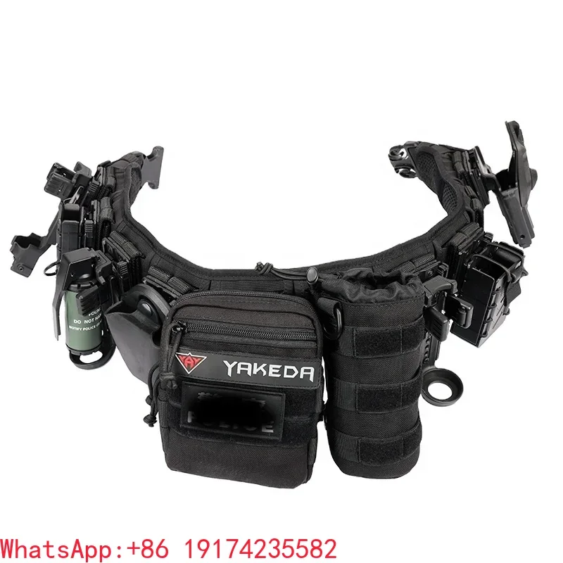 11 Piece Set Molle Pouches Outdoor Security Tactical dut Belt For Men