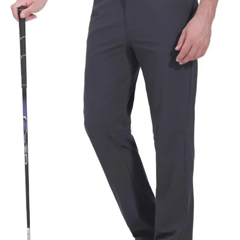 

Golf Elastic Long Pants Men's Casual Straight Leg PVC Material Cleanfit Style Neutral Gender Winter Collection Department Store