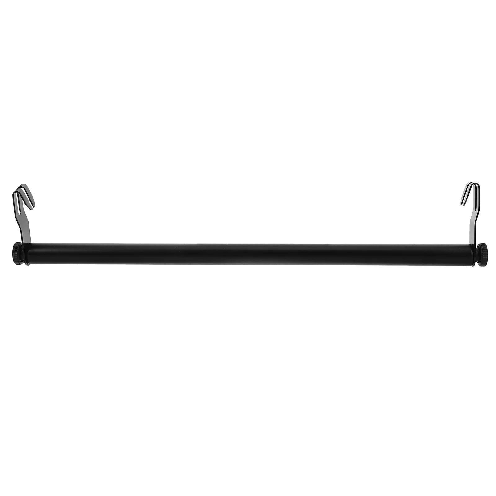 

40Cm Closet Hanging Rod Rugged Carbon Steel Clothes Drying Rack No Drill Mounting Ideal for Renters Temporary Setups Easy