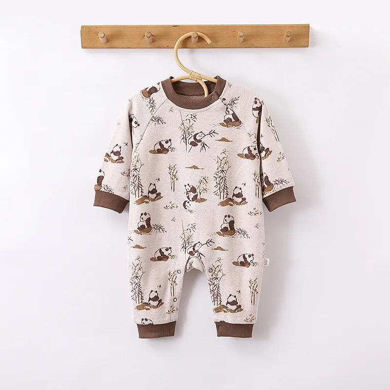 0-24M Newborn Kid Baby Boy Girl Clothes Long Sleeve Thick Warm Baby Romper Sweater Winter New Born Knitwear Outfit