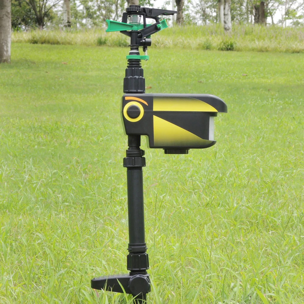 

Садовый автоматический PIR-датчик, контроль птиц, пластиковый детектор, активируемый движением, отпугиватель животных, спринклер