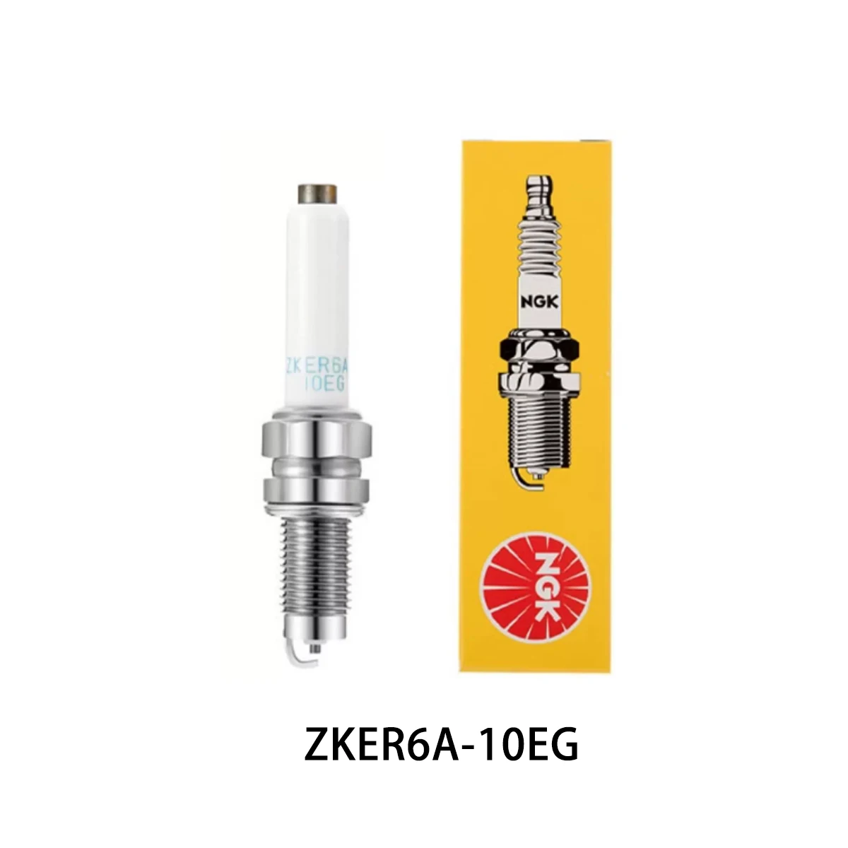 NGK Nickel Alloy Spark Plug ZKER6A-10EG 96596 Uses For Jetta Lavida Santana Car Auto Engine 4-12pcs