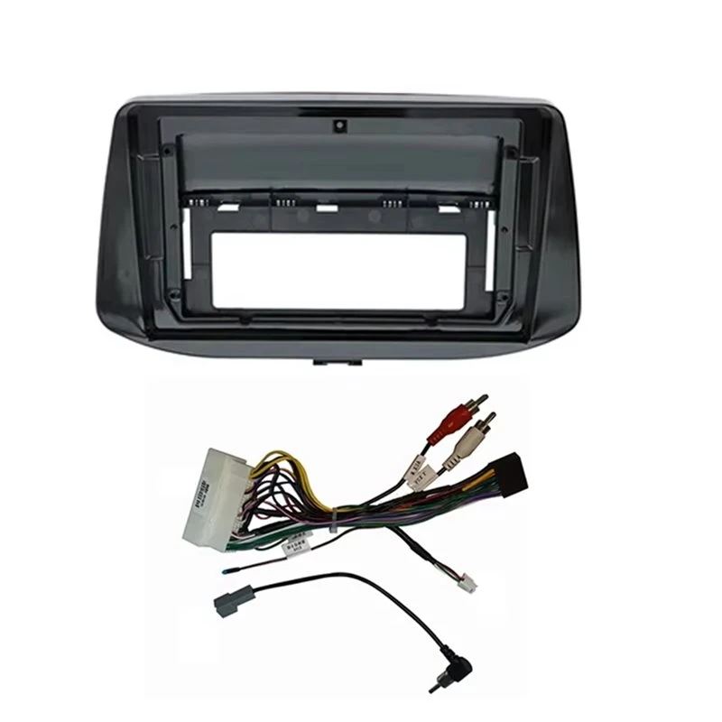 A96E-For Hyundai I30 Elantra GT PD 2017-2021 9 Inch Double 2 Din Car Dash Mount Installation DVD GPS MP5 Frame Trim Kit Panel