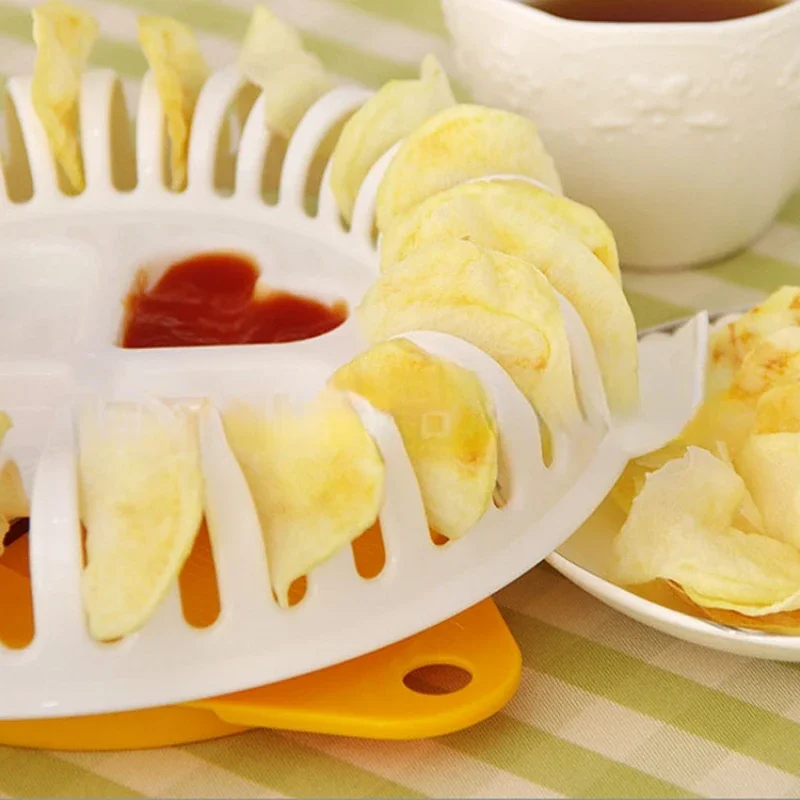 Horno microondas para cocinar patatas fritas, utensilios de pastelería para hornear, saludable, bajo en calorías, libre de grasa