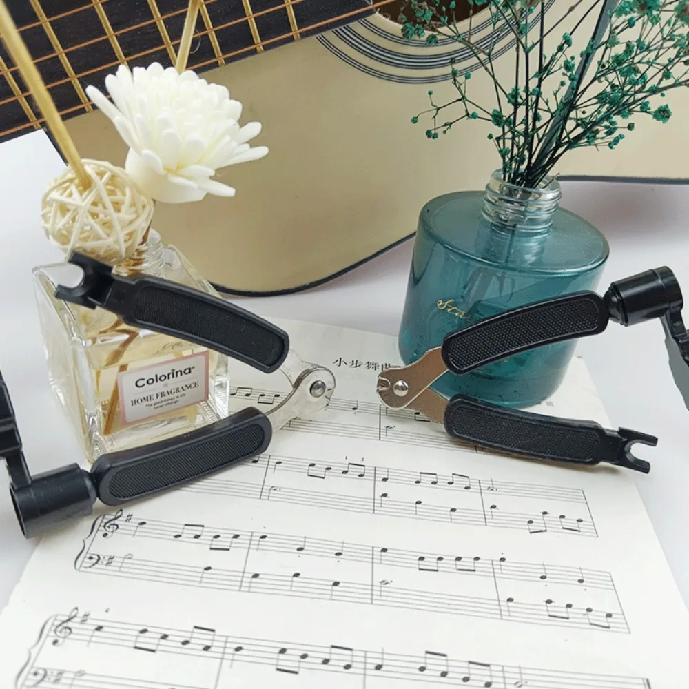 Multifunction Guitar String Changer Guitar Accessories 3 in1 Guitar Winder String Clamp Winding Guitar Pin Puller