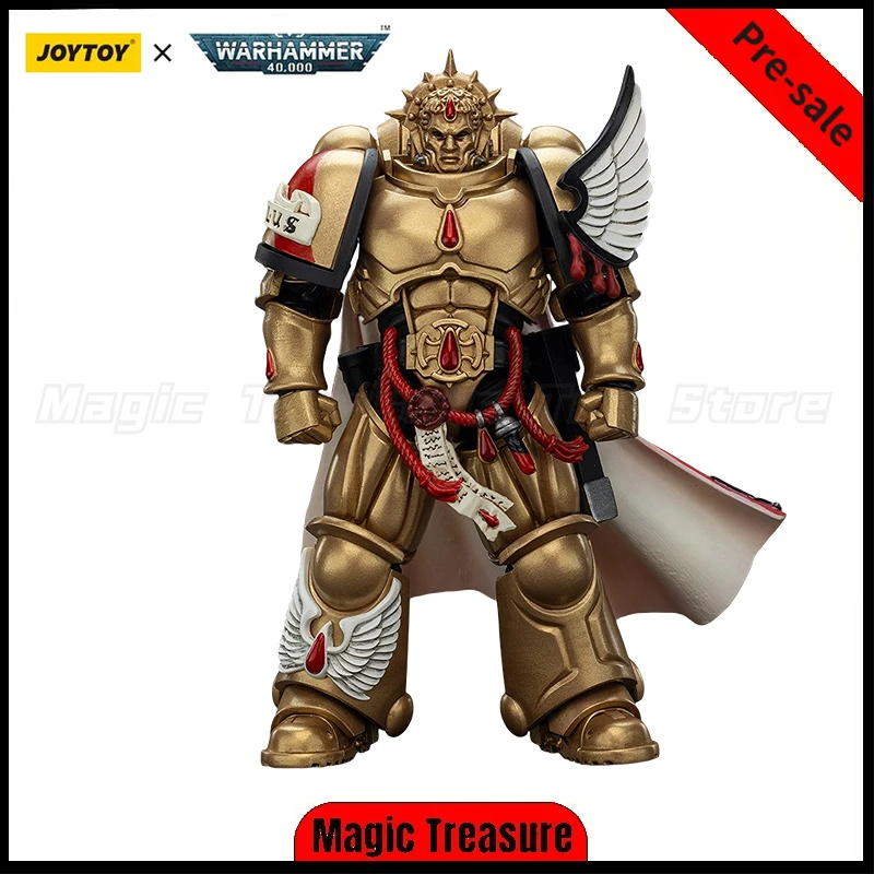 

【Pre-sale】JOYTOY 1/18 Action Figure Warhammer 40K Blood Angels Captain with Heavy Bolt Pistol & Power Sword Toys Gift