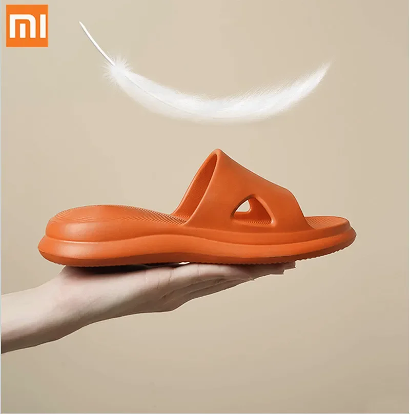 

Сандалии XiaoMi Mijia, Нескользящие, грязеотталкивающие, дезодорирующие, с мягкой подошвой, на воздушной подушке, тапочки для умного дома, Прямая поставка