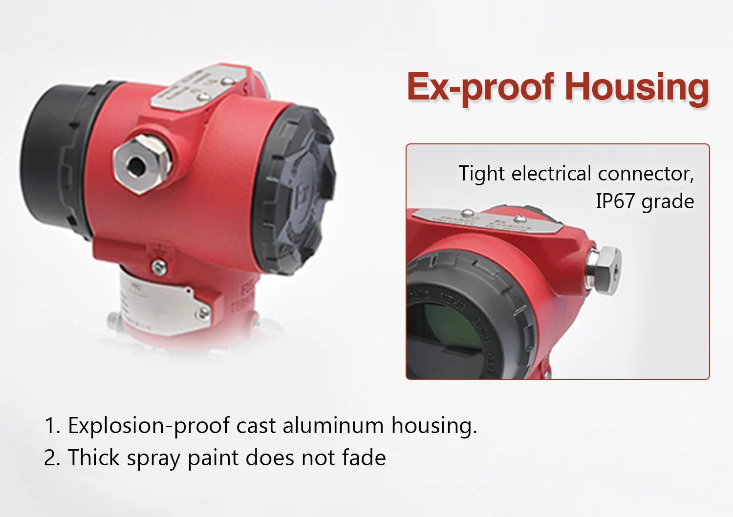 4-20ma إخراج شاشة الكريستال السائل الذكية 3051 جهاز إرسال الضغط التفاضلي لبخار الهواء لمختلف التطبيقات #2