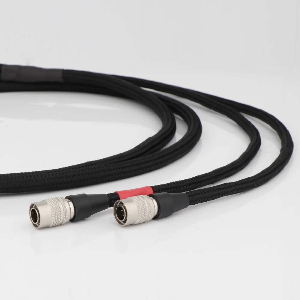 Preffair-Cable de auriculares Chapado en plata 7N OCC para altavoces MrSpeakers, sistema C, flujo CX, AEON, Noire RT, Planar Mag cerrado