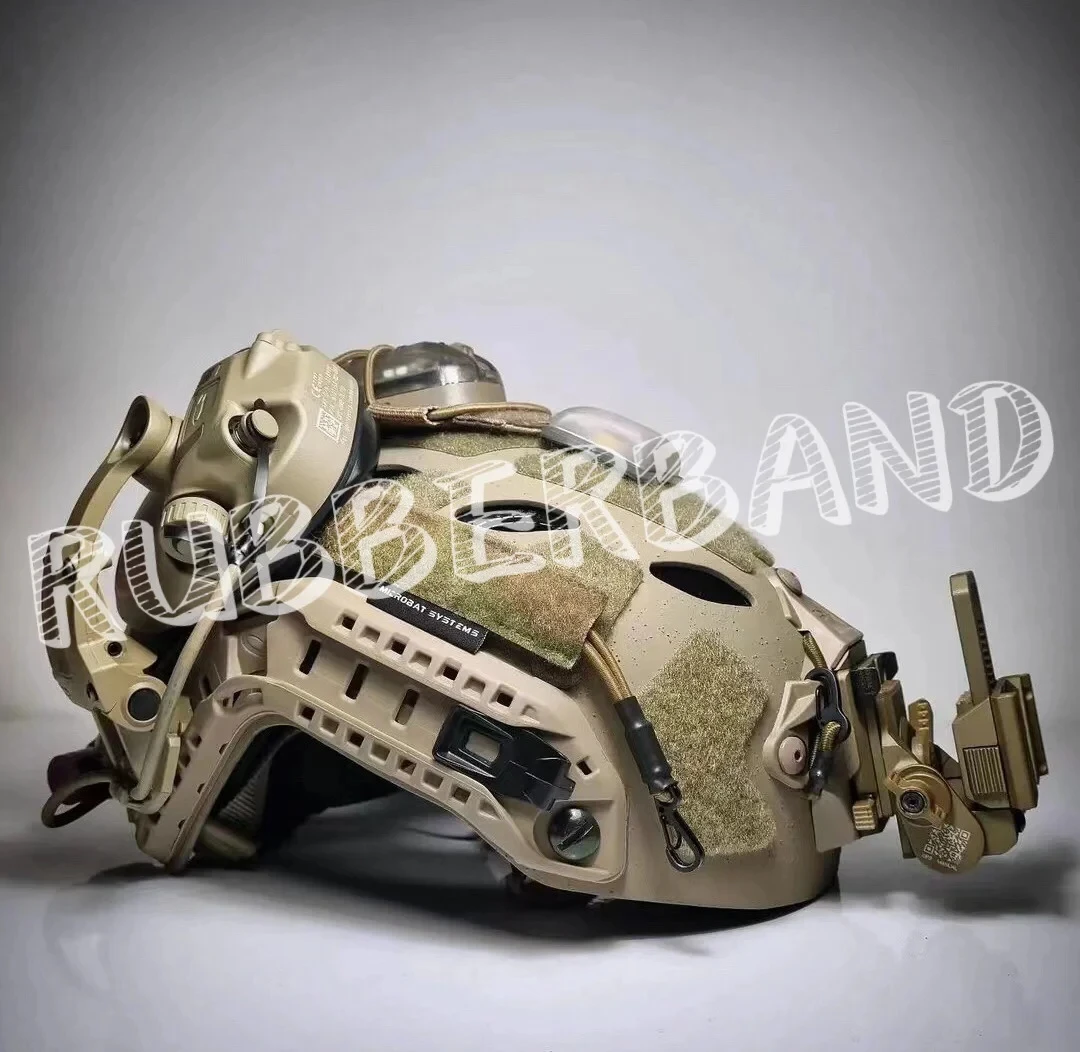 Tactical helmet NVG night vision device protection anti drop and anti loss extension system rope
