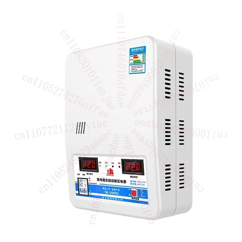 

Household Voltage Regulator Automatic Voltage Stabilizer 120V-270V Output 220V Single-phase Voltage Regulator