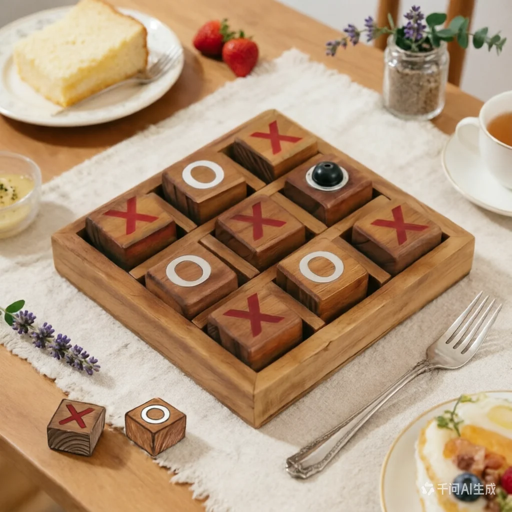 Training Concentration Logical Thinking  Wooden Chessboard Game Box XO Chess Parent-child Interactive Tabletop Game Kids Gifts