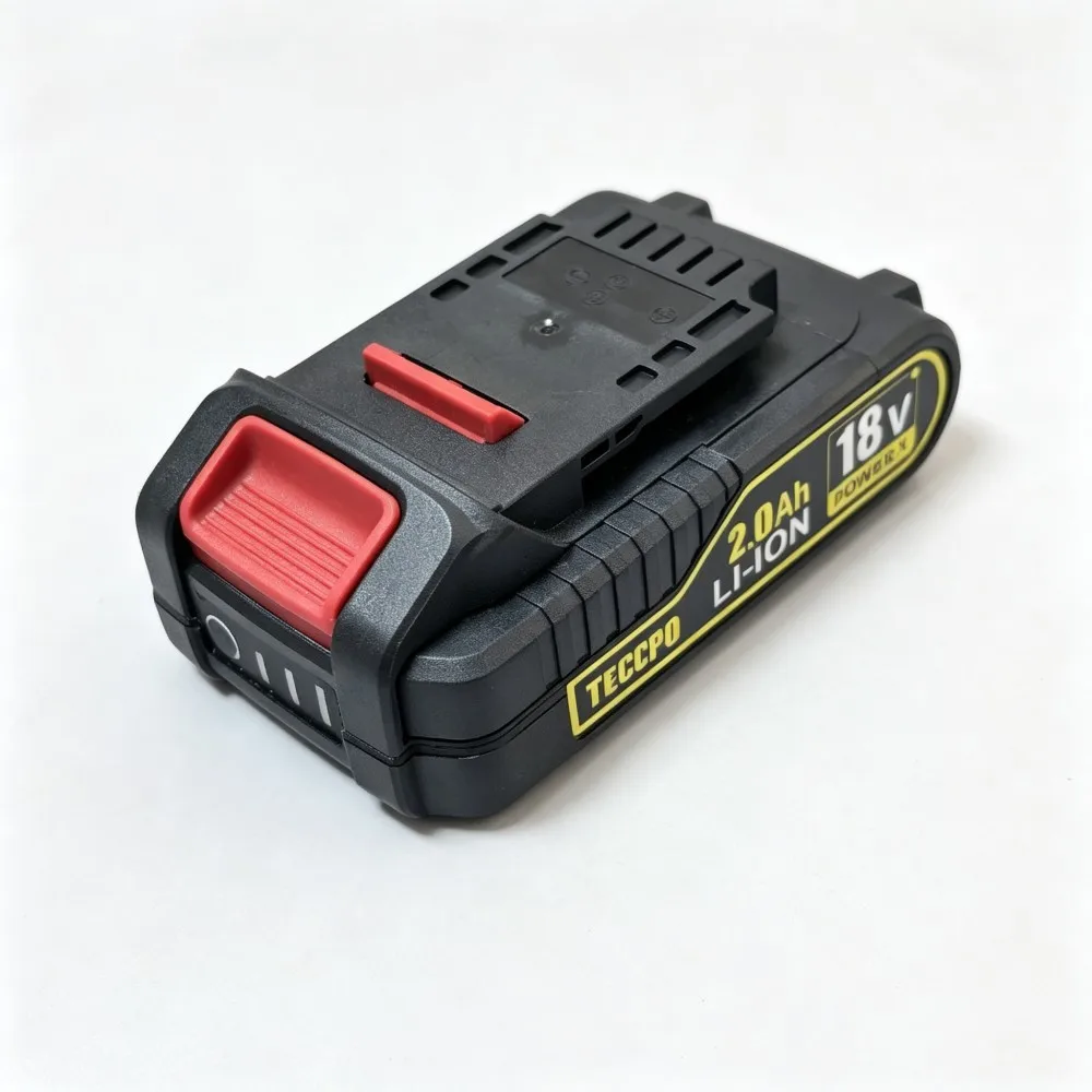 

2Ah for TECCPO for FREEMAN 18V 20V MLK5X-1104 WLM5X-2 HIF-2 F2040BK Electric Nail Gun Angle Grinder Drill Electric Tool Battery