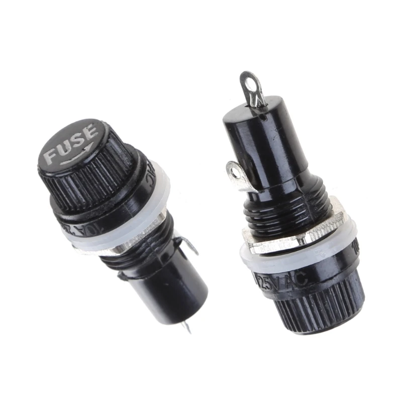 F92C 10 PCS 250V 13A Электрическая панель монтированная 5x20 мм держатель предохранителей для радио Auto St St