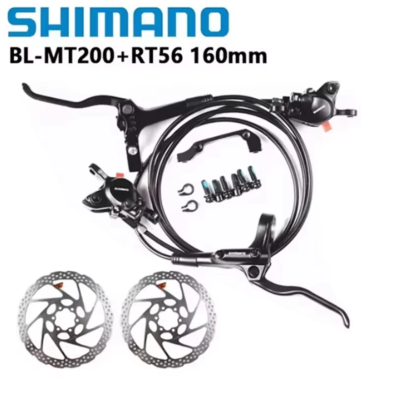 Shimano MT200 Brake BL BR MTB E-bike Hydraulic Disc Brake Bicycle Electric Bike Brake Left Front Right Rear Brake image 4