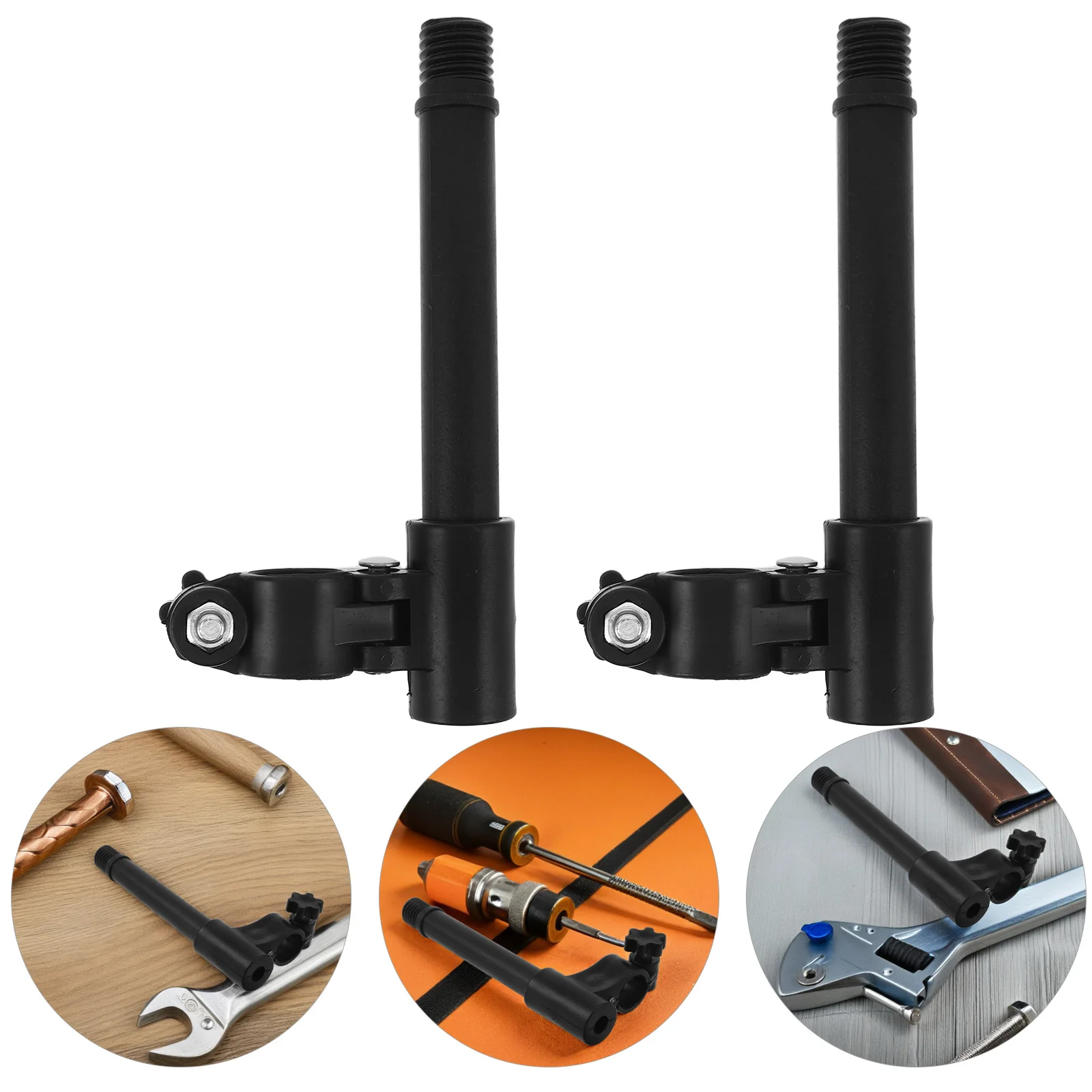 

1 Pair Wheelchair Table Tray Bracket Stable Mounting Fixture For Dining Desk Use Easy Install Tray Support Clamp Compatible