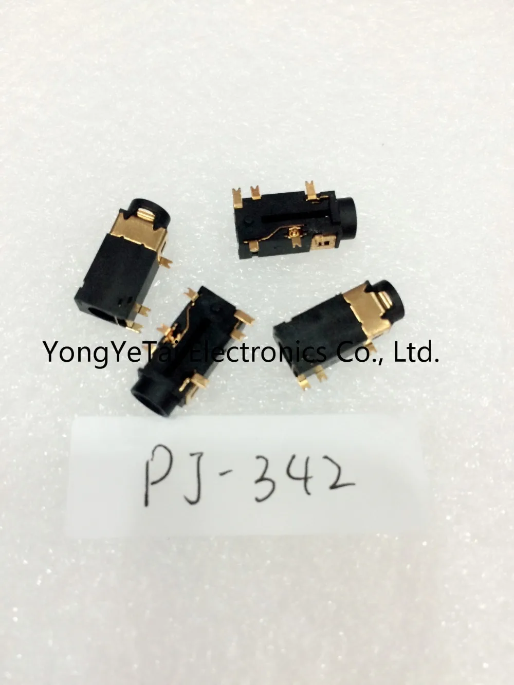 

YYT 20 шт. PJ-342, разъем для наушников 3.5 мм, диаметр 4.5 мм, позолоченный, 6-контактный, SMD