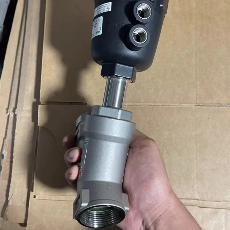 

2000A series 00001252/00001137/00001253 pneumatic angle seat valve