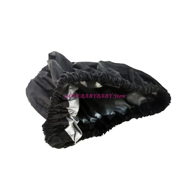 

2 Pieces Baby Strollers Wheel Guard Set Water Resistant and Wear Resistant Tire Sleeves Pushchair Enhancements Black 4XBC
