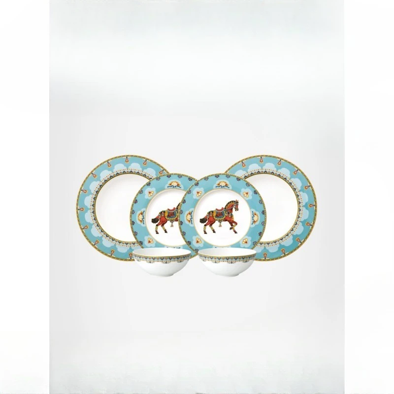 Middle Eastern bone china European dishes and tableware