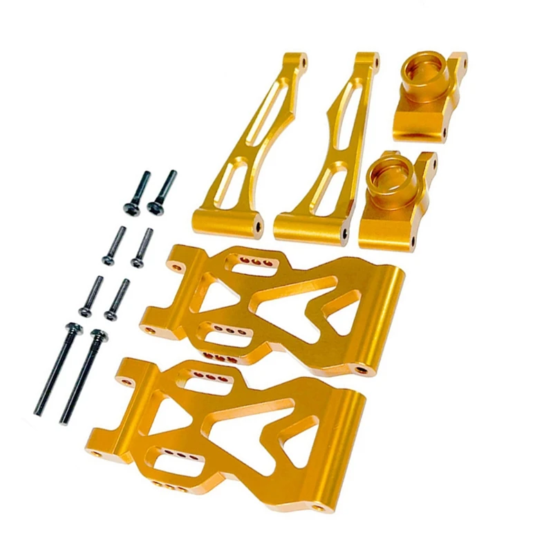 Metal Rear Up And Down Sway Arms(L/R) Set Kit Accessories For SCY 1/16  High Speed Remote Control Gold