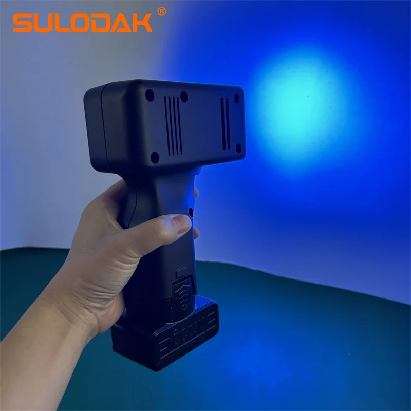 Imagem -02 - Handheld Carregamento uv Led Cura Lâmpada Carro Baking Paint Secagem Veículo 4s Shop Putty Repair Especial Curado Secagem Luz