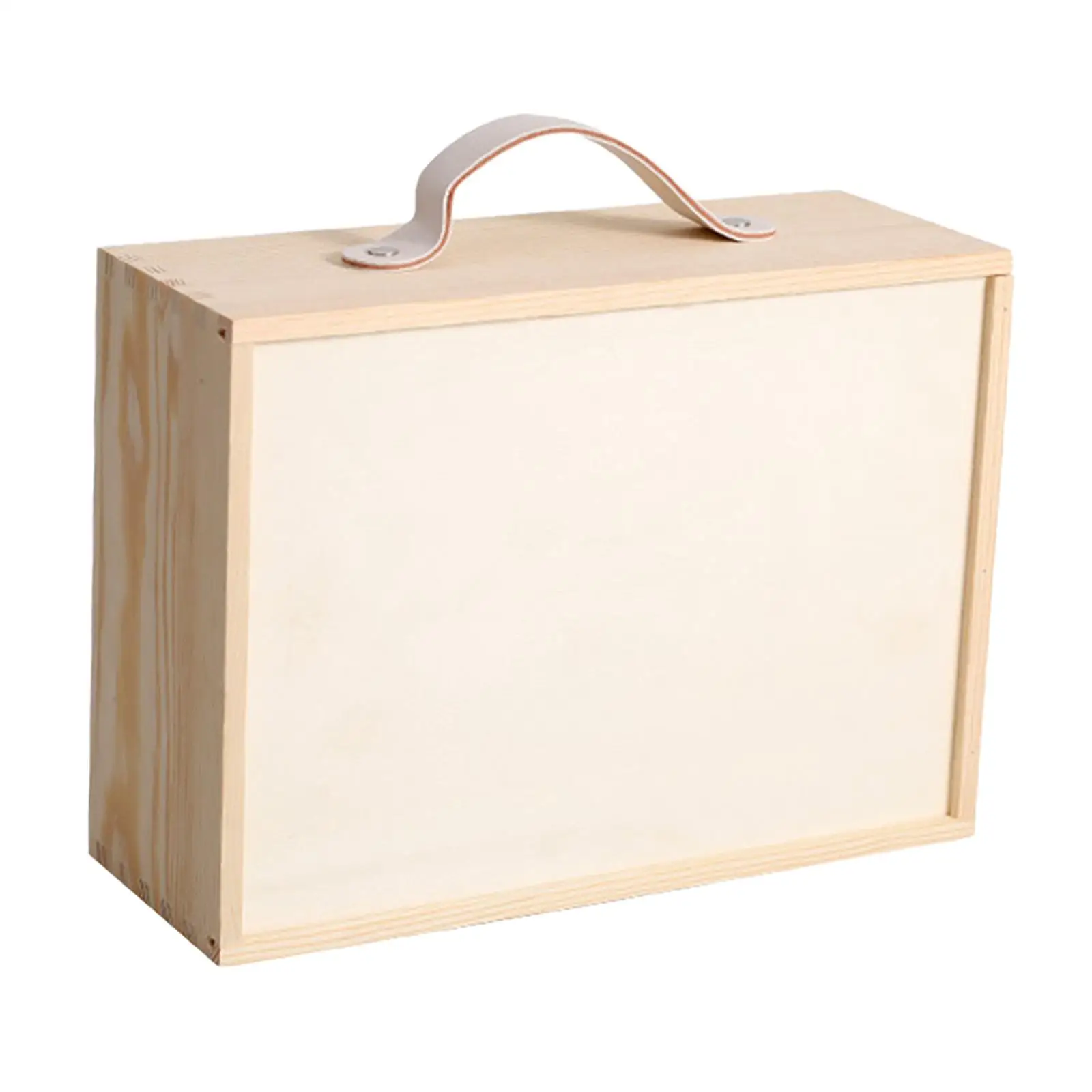 Wood Storage Box Universal Sundries Storage Box for Study Closet Stationery