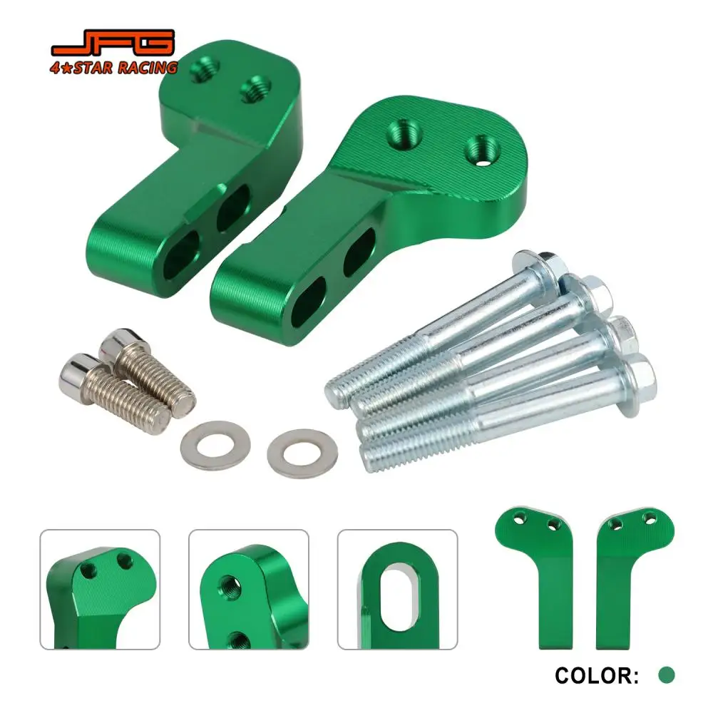 

For YZ KX CR RM 125 250 CRF250 450R YZ250 400 426 450F WR 250 450F SEROW Motorcycle Accessories Front Fork Handguard Bracket Kit