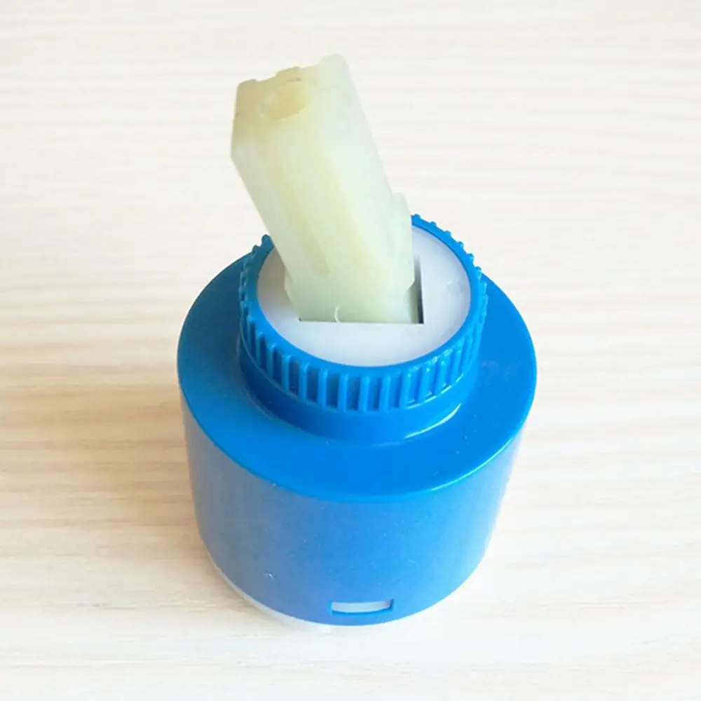 1Pcs 35/40mm Ceramic Disc Cartridge PP Plastic Ceramic Sheet Mixer Faucet Cartridge Leak Resistant Water Saving