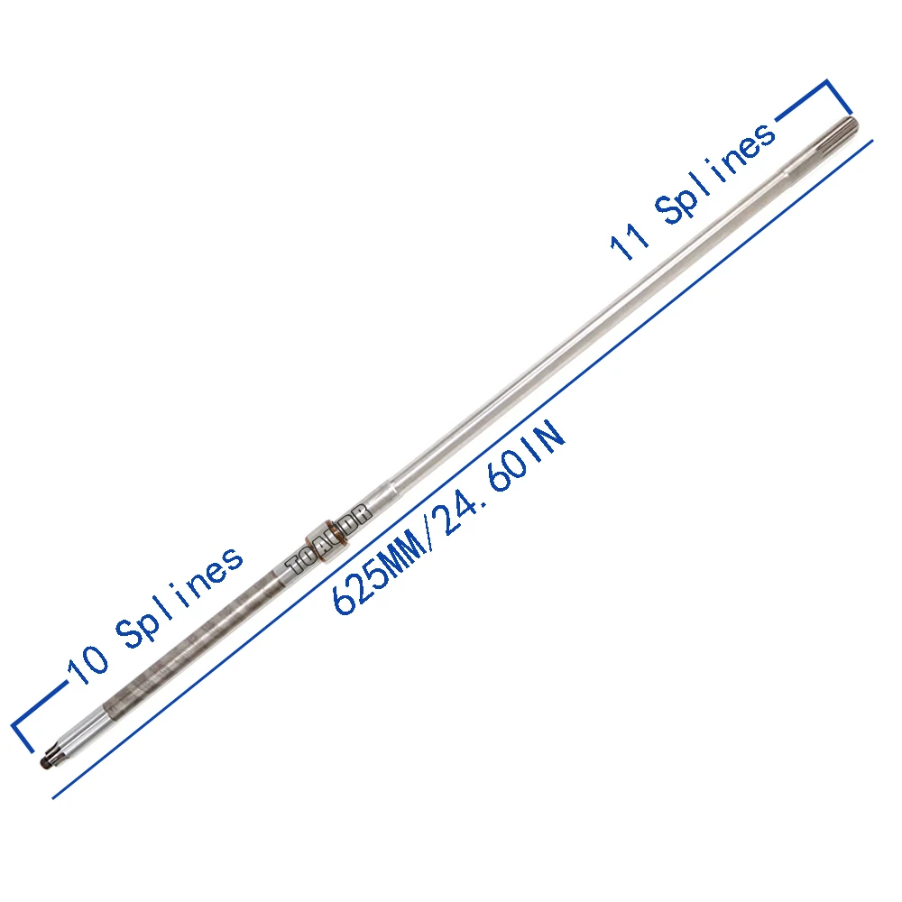 63V-45510-00 Driver Shaft Short Shaft (S) for Yamaha Outboard Motor 2 Stroke 9.9HP 15HP or 4 Stroke F9.9 F13.5 F15 Boat Engine