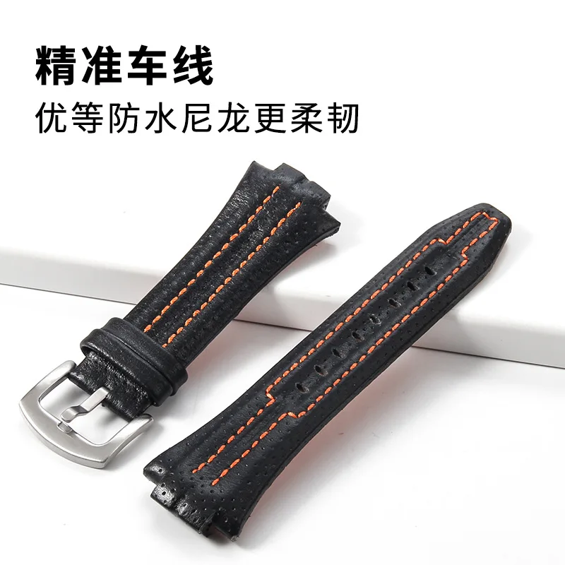 Для Seiko SNL029P2 SNL021P1 SNA595P2 SNL017P1 ремешок для часов из натуральной кожи ремешок для часов 15X27 мм браслет мужской браслет с инструментом