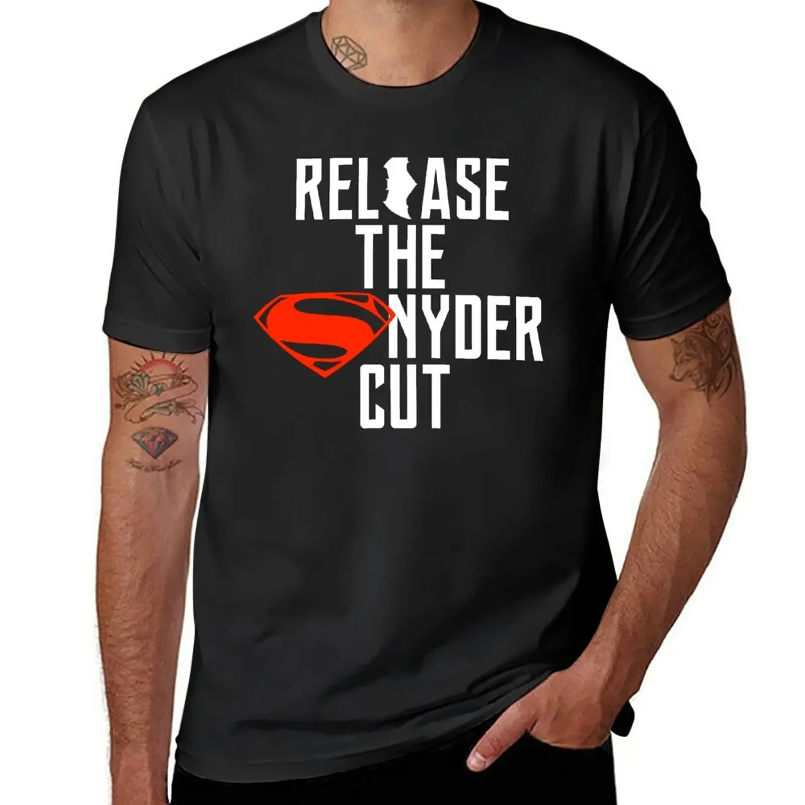 Release The Snyder Cut T-Shirt cute clothes boys animal print t shirts for men