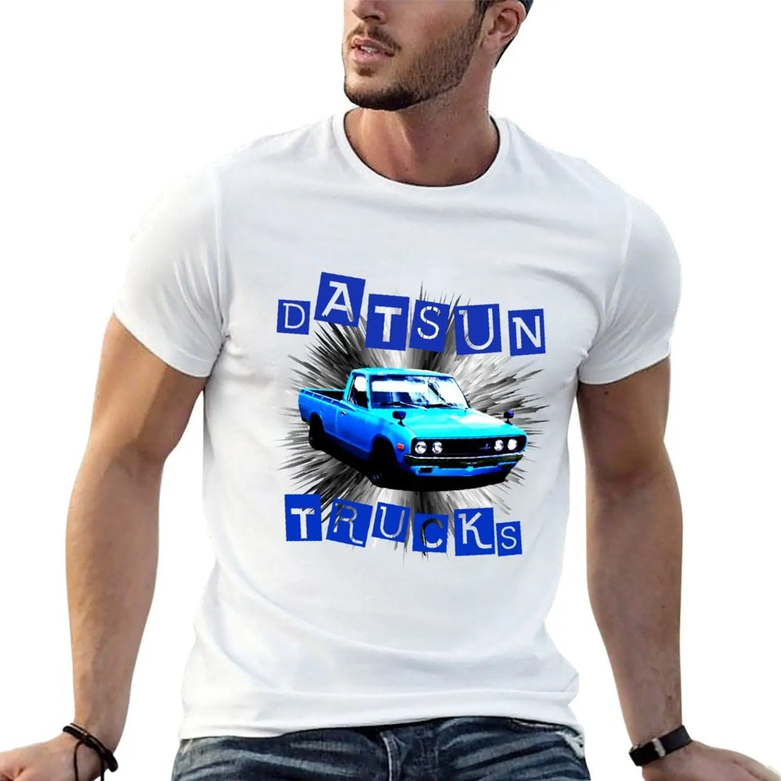 

datsun 620 1200 trucks T-Shirt funny t shirts cotton funny t shirts dark humor T-Shirt
