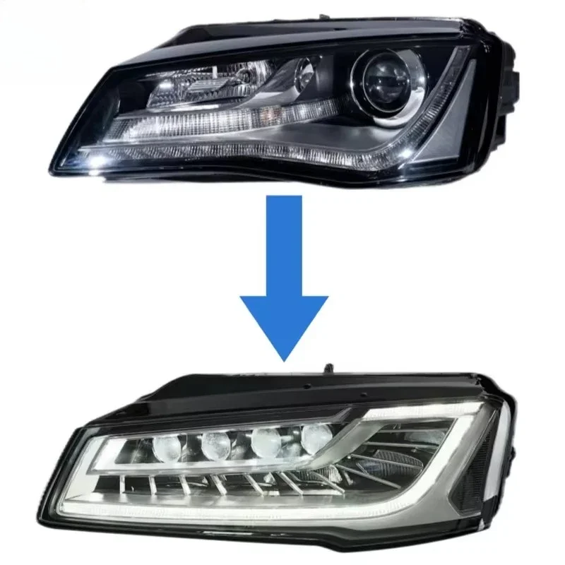 New HID Upgraded Headlight for 12V Is Suitable for Audi A8 2010-2013 Matrix Lens Type