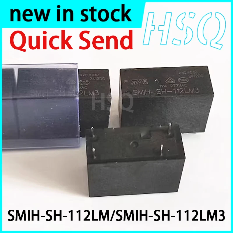 5PCS New  SMIH-SH-112LM 112LM3 4-pin 17A Set of Normally Open Relays