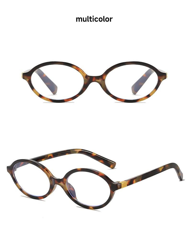 Ovale Vintage-Lesebrille für Damen, Anti-Blaulicht-Leser, Herren, blockiert blaues Licht, Presbyopie-Brille, modische Brillen – Detail 9