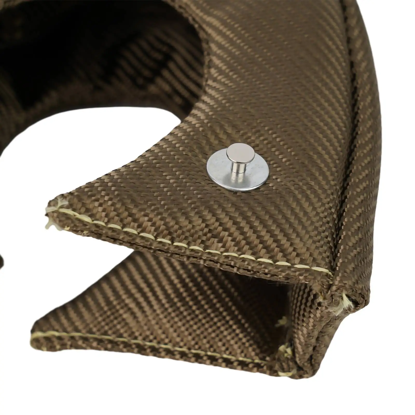 

Heat Resistant Turbo Blanket Turbo Heat Blanket with Stainless Steel Anchoring Hooks Hood Protection Fits T3 T4