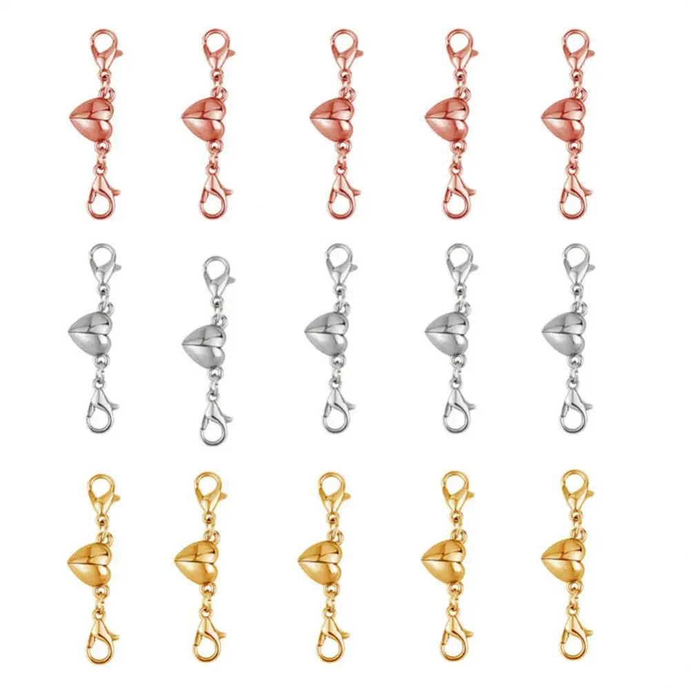 Heart-shaped Durable Eye-catching Creativity Unleashed Smooth Popular Must-have Magnetic Buckle Unique Innovative Jewelry